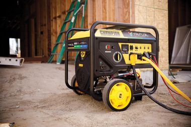 Champion Power Equipment 12000 Watt Tri-Fuel Generator Portable with Electric Start & CO Shield, large image number 14