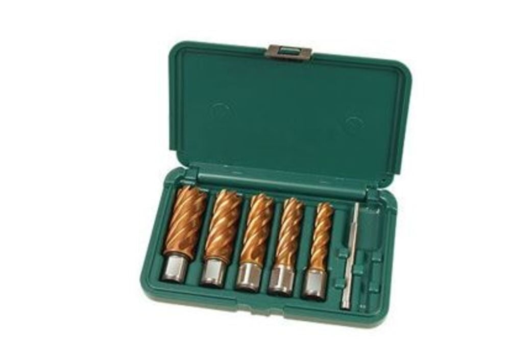 Набор кольцевых резцов из быстрорежущей стали Cs Unitec глубиной 1 дюйм 5 шт 30790₽