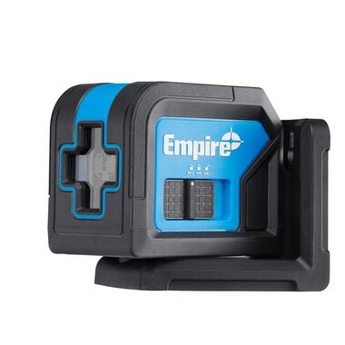 Empire 75 ft. Green Self-Leveling Cross Line Laser Level with 24 in. to 40 in. True Blue Extendable Box Level (2-Piece)
