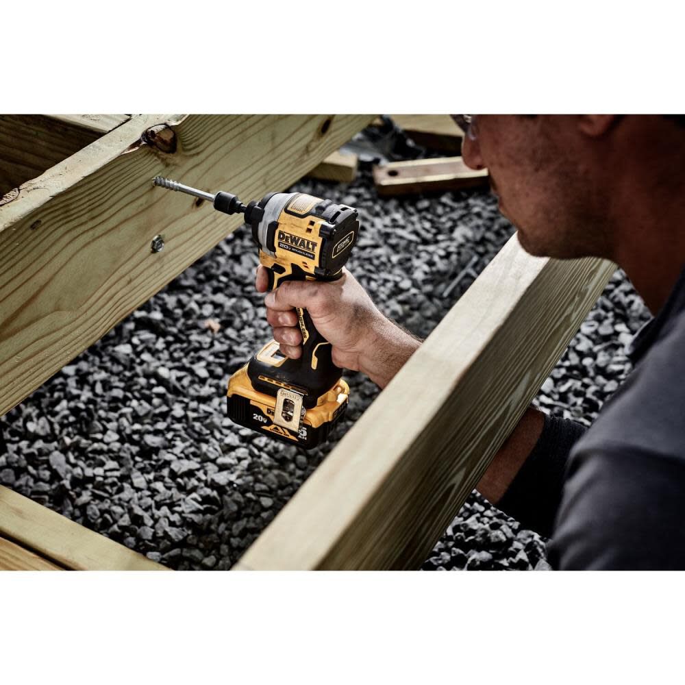 DEWALT 20V MAX 1/4in Impact Driver & Reciprocating Saw Combo Kit Bundle, large image number 8