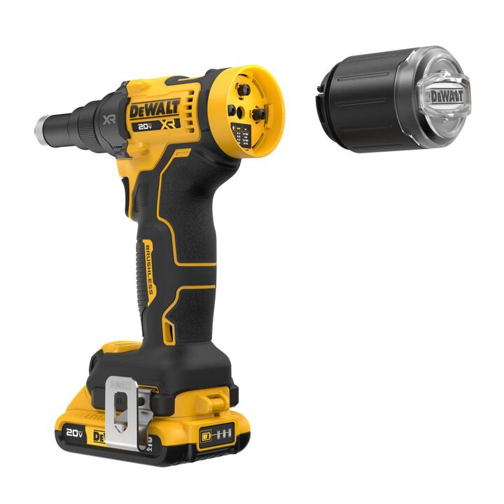 DEWALT 20V MAX XR 3/16 in Rivet Tool Cordless (Bare Tool), large image number 5