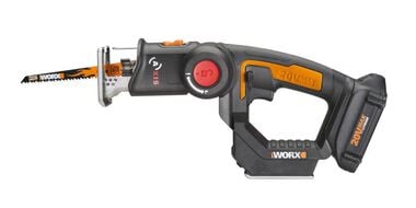 Worx POWER SHARE 20V AXIS 2 in 1 Reciprocating Saw & Jigsaw Kit