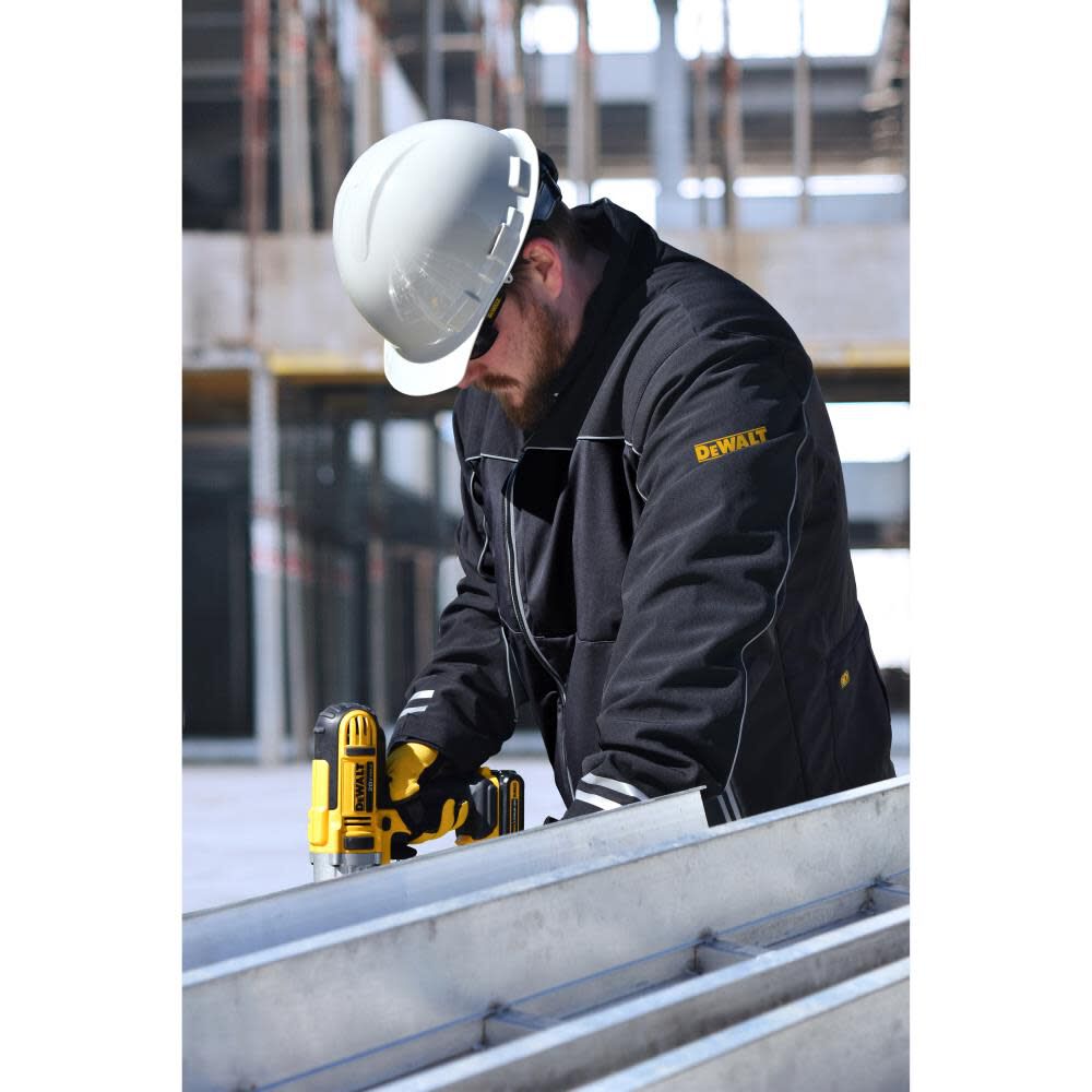 DEWALT Men's Heated Lightweight Soft Shell Jacket - Bare - Adapter Only, large image number 10