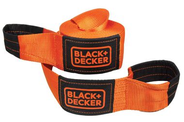 Black and Decker 4in x 30' Heavy Duty Recovery Strap 20000 LB Break Strength