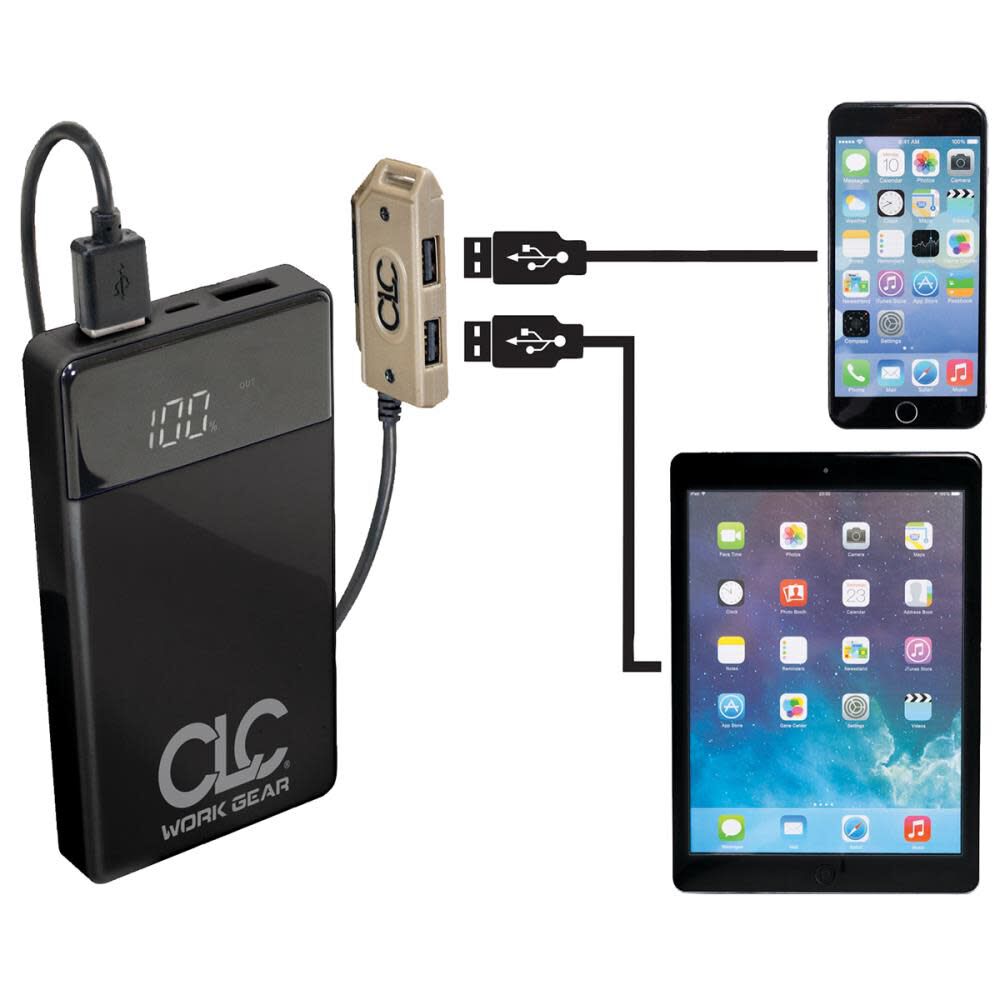 CLC E Charge USB Charging Tool Backpack ECP135 Acme Tools