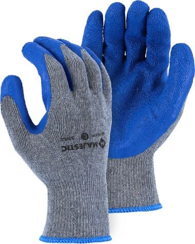 Majestic Glove Safe Grip Wrinkled Latex Palm Glove XL-Large