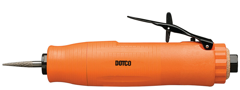 Cleco Dotco Inline Die Grinder 23000 RPM 0.6 HP 1/4' Collet Rear Exhaust, large image number 2