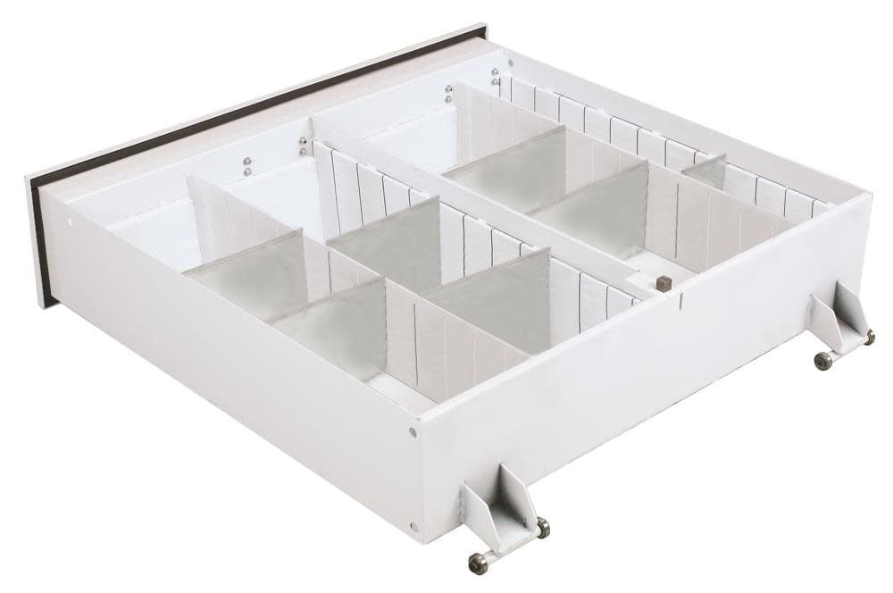 Crescent JOBOX StorAll 9 Tall Heavy-Duty Steel Drawer Storage 36inW x 9inH x 48inL - 5in Deep Drawer, large image number 4