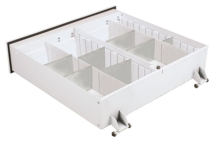 Crescent JOBOX StorAll 9 Tall Heavy-Duty Steel Drawer Storage 36inW x 9inH x 48inL - 5in Deep Drawer, large image number 3