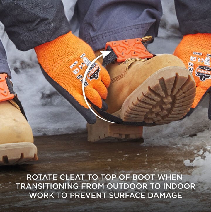Ergodyne Ice Cleats for Mid-Sole Heeled Boot, large image number 3
