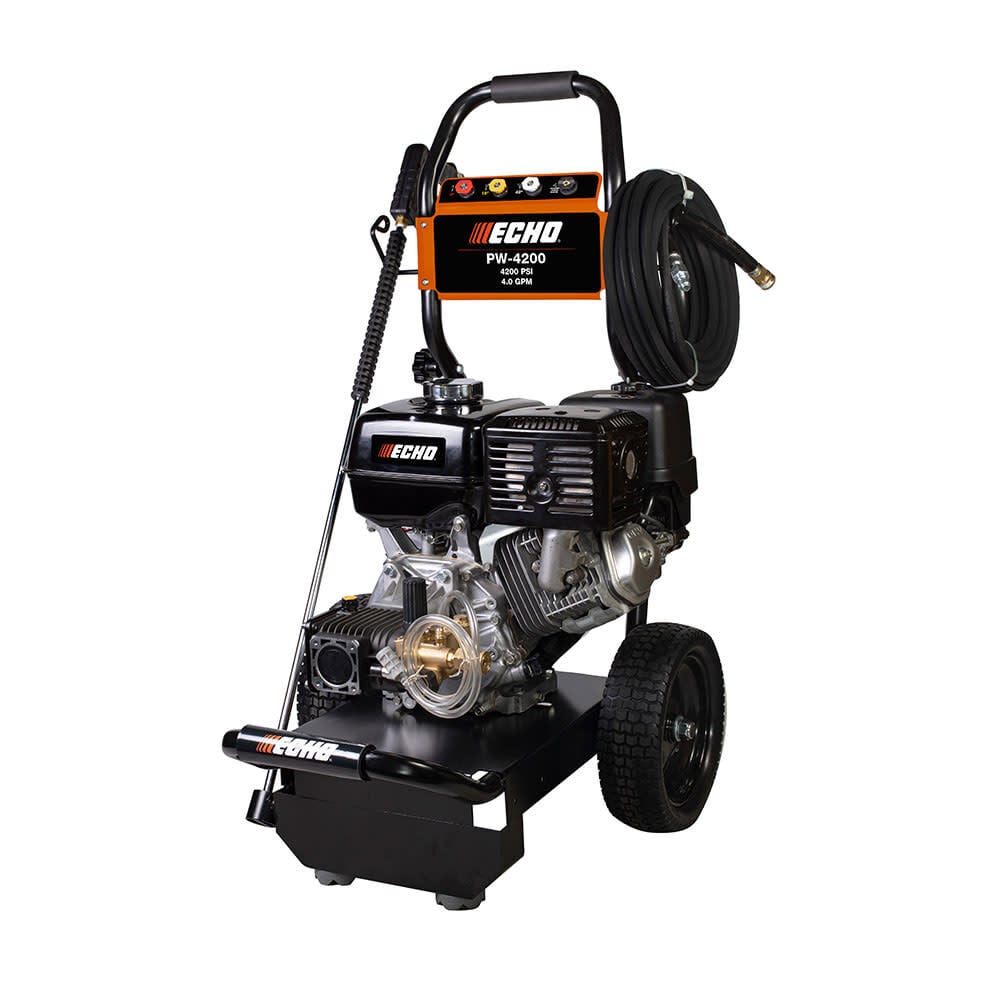 Echo 4200 PSI 4.0 GPM Gas Powered Cold Water Pressure Washer with 4 Spray Nozzles, large image number 1