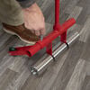 Roberts 75 lb. Vinyl and Linoleum Floor Roller with Transport Wheels, small