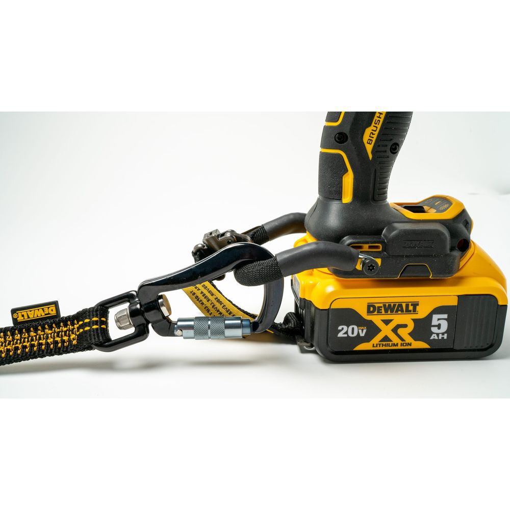 DEWALT 15 Lbs 38 in Power Tool Lanyard with Dual Carabiner, large image number 5