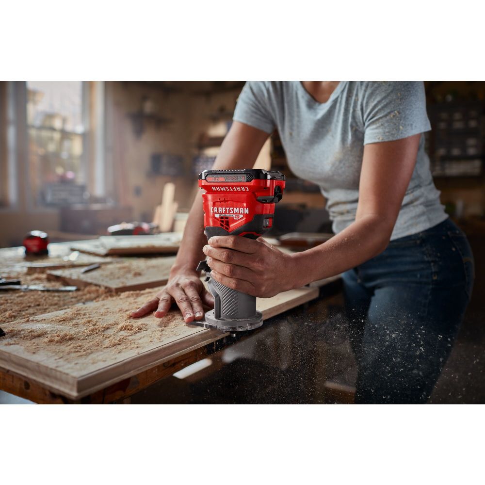 CRAFTSMAN Promotional V20 Brushless RP Fixed Base Router (Bare Tool), large image number 2
