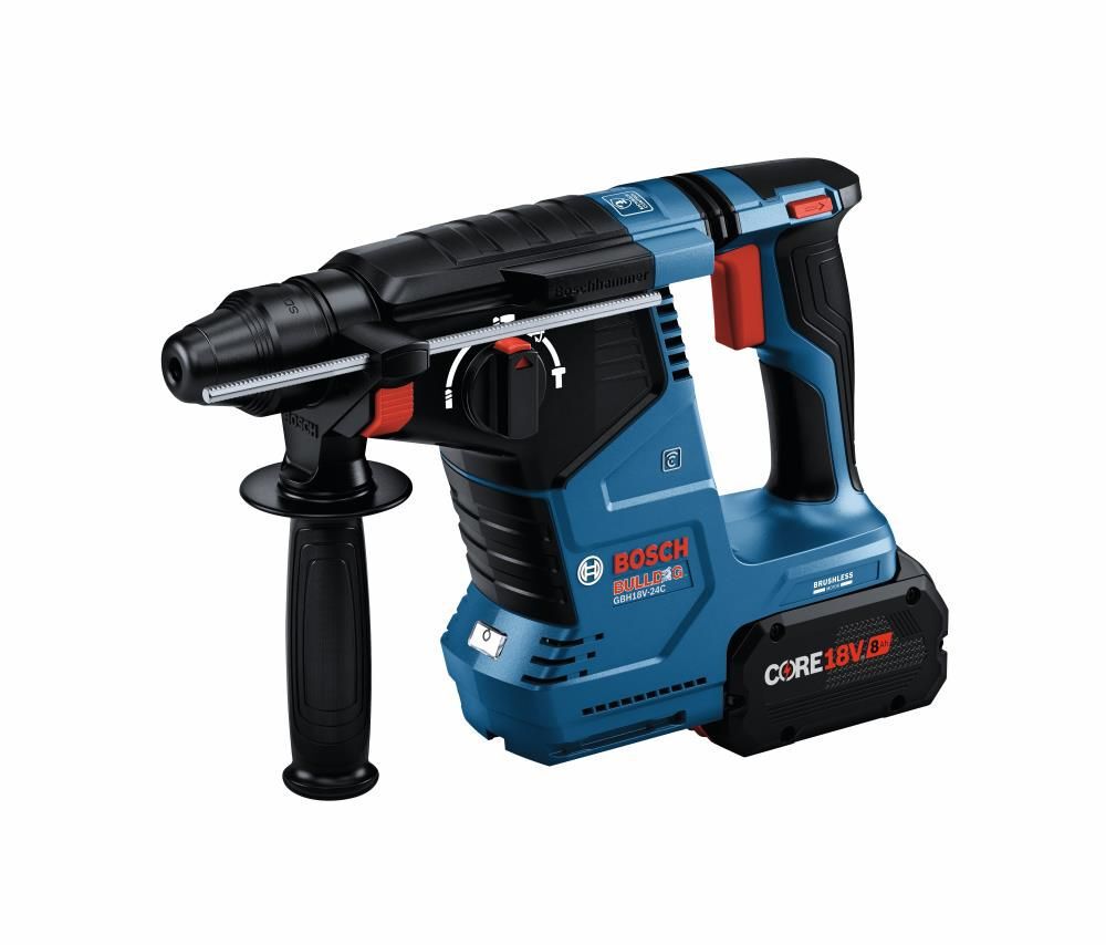 Bosch 18V Bulldog 1in Rotary Hammer SDS plus Kit, large image number 9