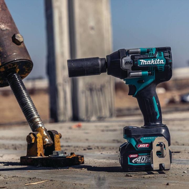 Makita 40V max XGT Impact Wrench Kit 1/2in Sq Drive with Detent Anvil, large image number 5