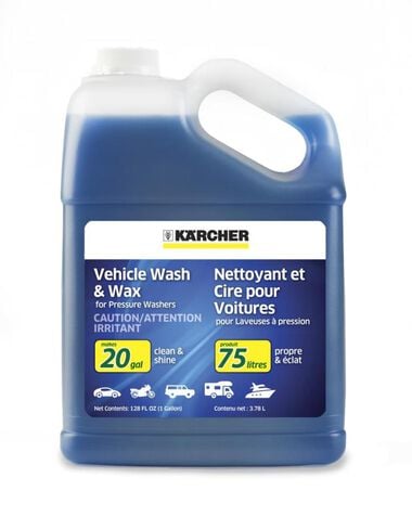 Karcher Vehicle Wash & Wax 1 Gallon, large image number 0