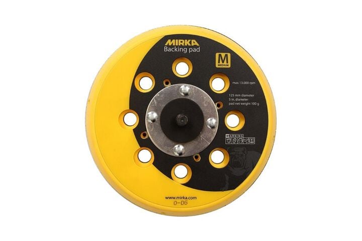 Mirka Backup Pad 5in Grip 28H 1/Pkg