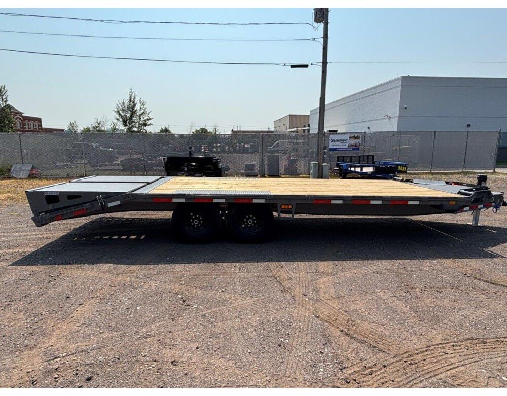 Diamond C DEC 22 Ft x 8-1/2 Ft Deck-Over Equipment Trailer, large image number 4