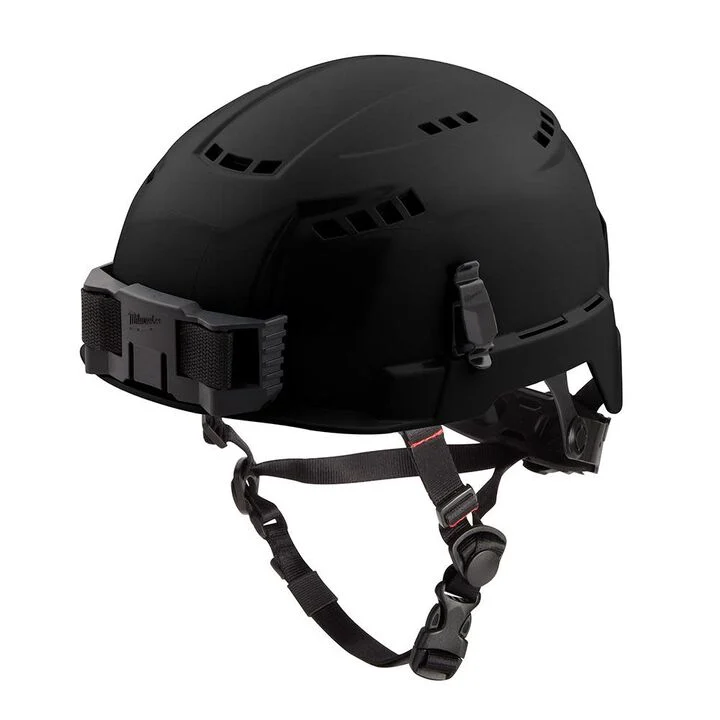 Milwaukee Black Vented Helmet with BOLT Class C