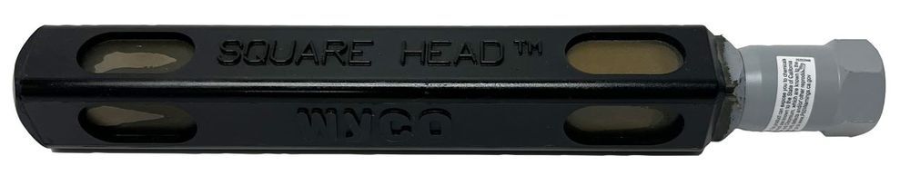 Wyco 1-3/4in Polyurethane Coated Square Vibrator Head, large image number 1