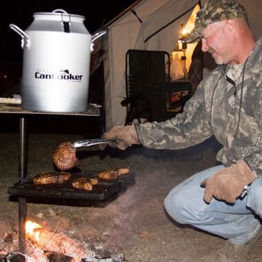 Cancooker Black GameMaker Gravity Grill Combo, large image number 4