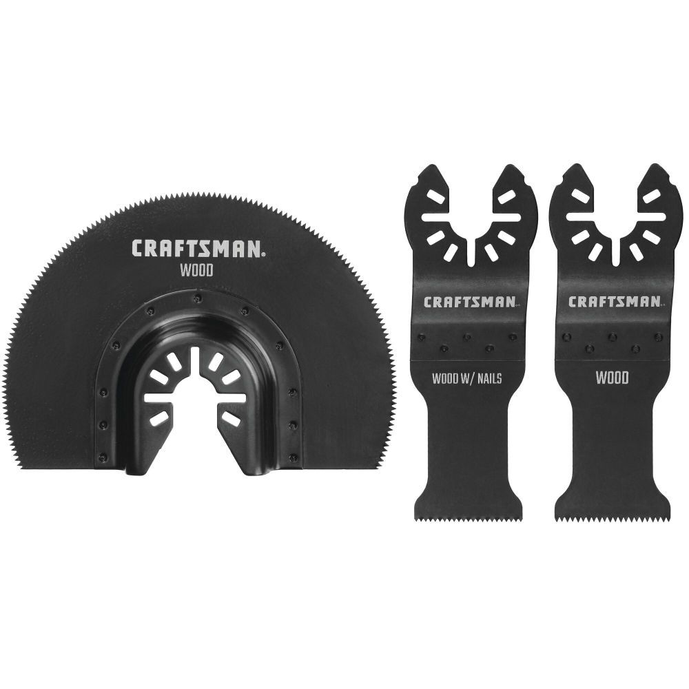 CRAFTSMAN Oscillating Bi-Metal Wood And Metal Cut Set, 3 Pack, large image number 1