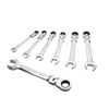 DEWALT 7 Piece Ratcheting Flex Head Combination Wrench Set, small image number 1