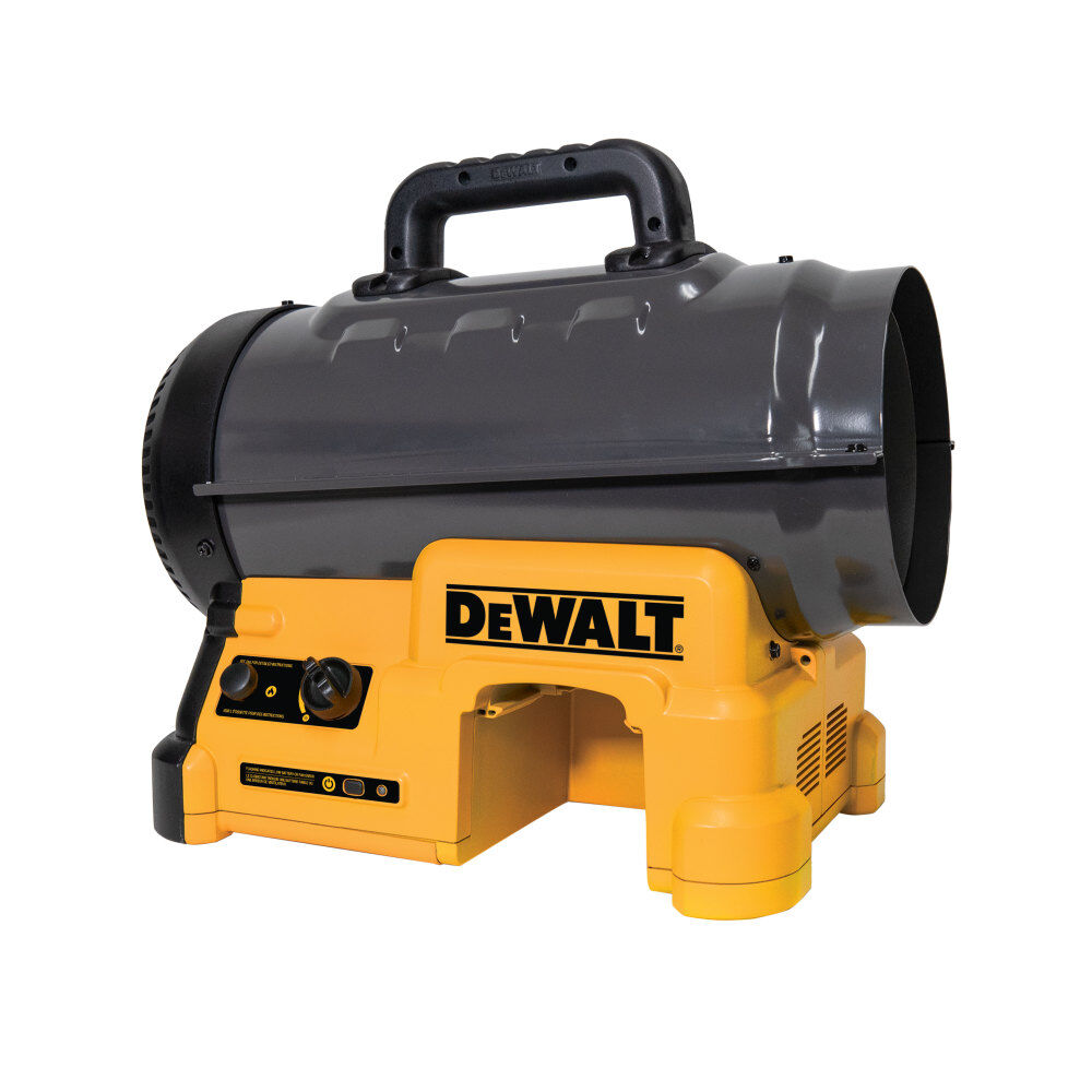 DEWALT 70000 BTU Cordless or Corded Forced Air Propane Heater – F340654