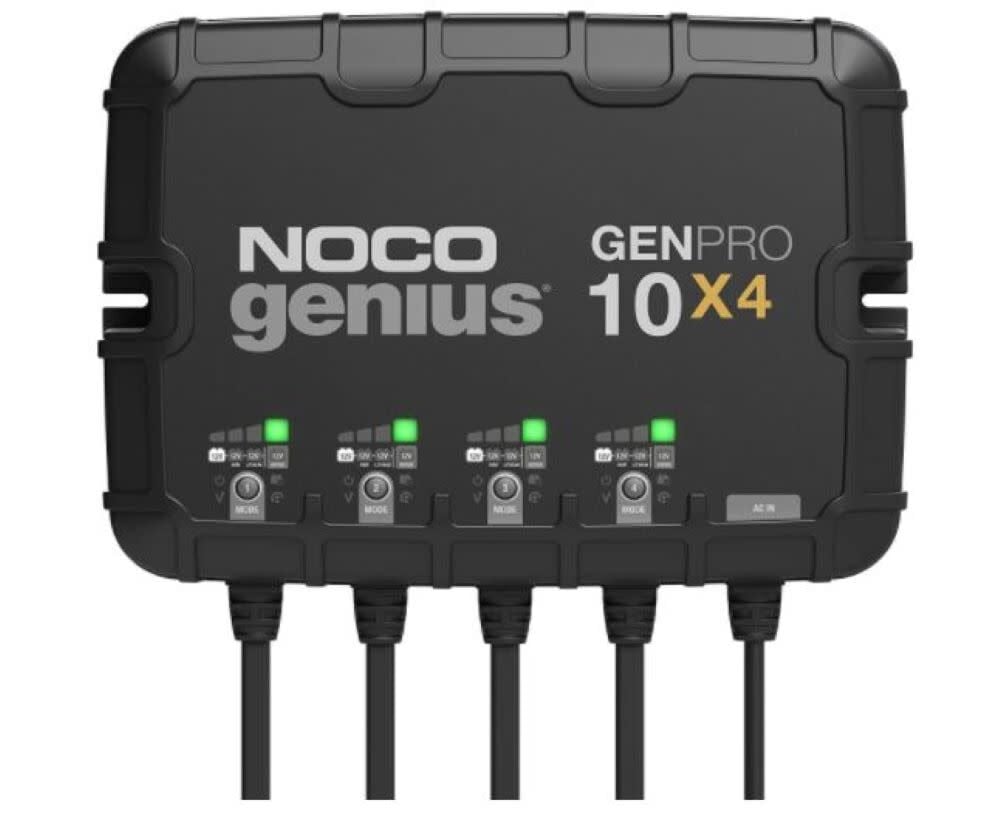 Noco 12V Battery Charger 40A Fully Automatic 4 Bank On Board, large image number 1