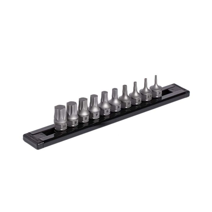 GripEdge Tools RPT 1/4 Inch Drive Dual-Action Hex Driver Bit Set Metric 10 Pieces, large image number 1