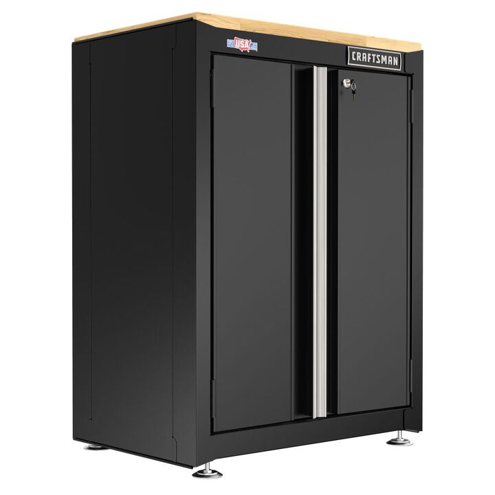 CRAFTSMAN S2000 Series 2-Door Base Cabinet, Black, large image number 1