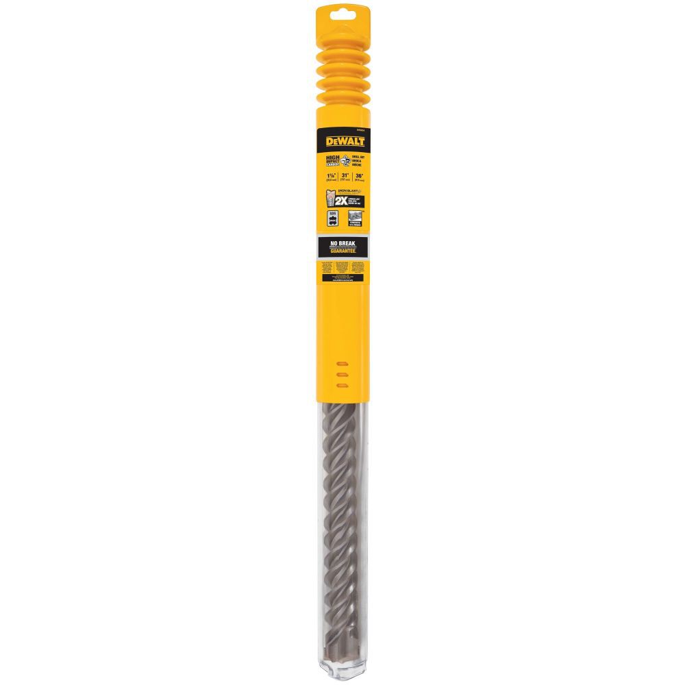 DEWALT ELITE SERIES SDS MAX Masonry Drill Bits 1 1/8in X 31in X 36in, large image number 6