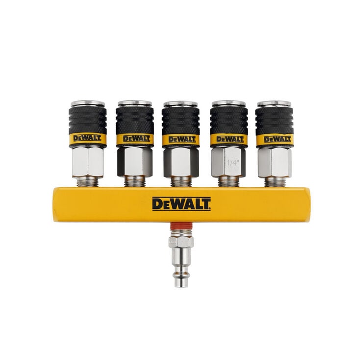 DEWALT 5-Way Straight Air Manifold