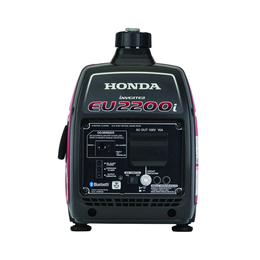 Honda 2,200 Watt Gas Powered 49-State Portable Inverter Generator with CO-Minder, large image number 2