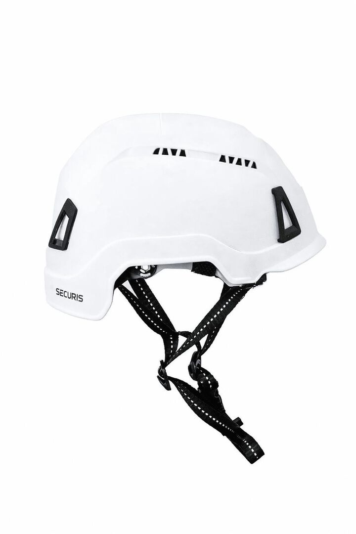 SECURIS Type II Class C Construction Grade Micro-Brim Hard Hat White, large image number 1
