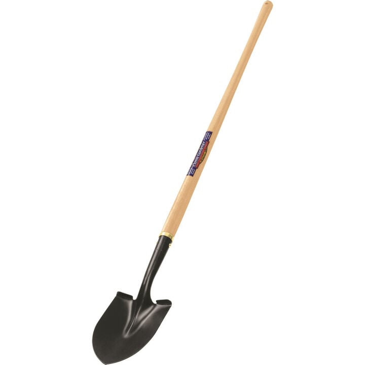 Truper Classic Gardener Garden Shovel Steel Head Round Point, large image number 1