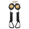 DEWALT Personal Self Retracting Lifeline Twin Aluminum Carabiner, small image number 2