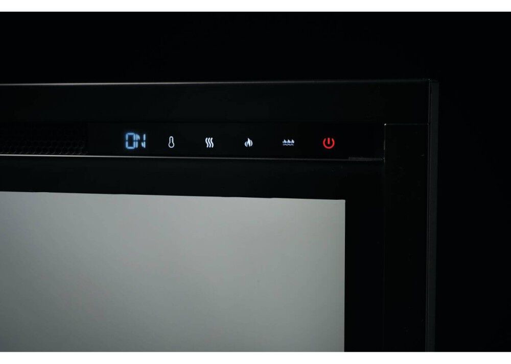 Napoleon Entice 72 Inch Black Single-Sided Wall-Hanging Electric Fireplace, large image number 13