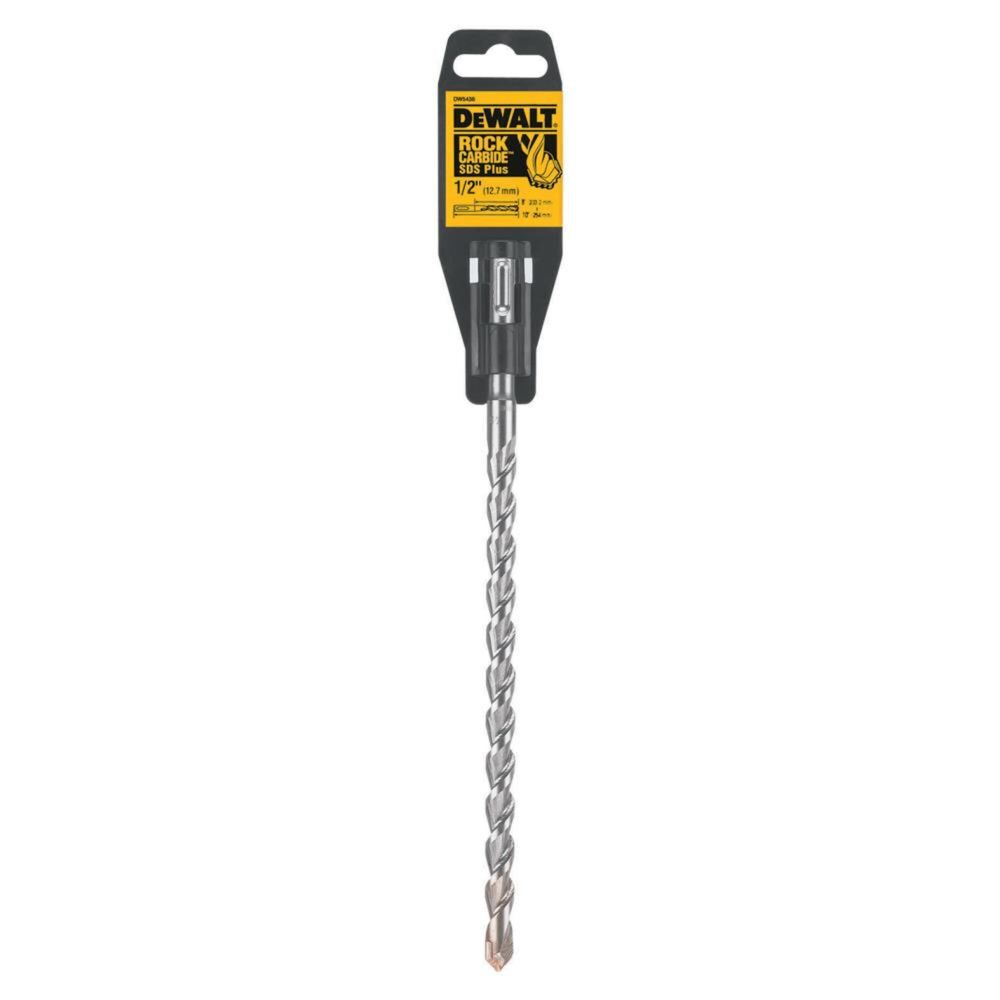 DEWALT 1/2 in x 8 in x 10 in Rock Carbide SDS Plus Hammer Drill Bit, large image number 10