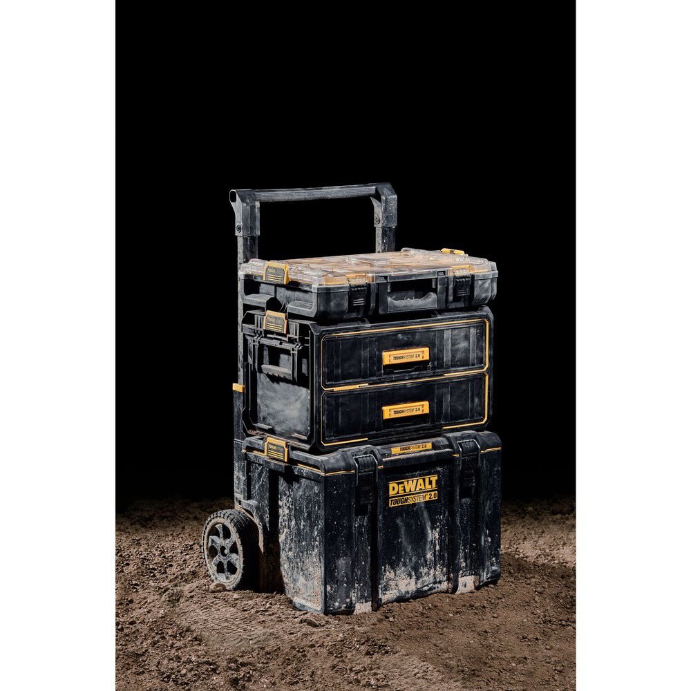 DEWALT ToughSystem 2.0 Large Toolbox & Two-Drawer Unit Bundle, large image number 19