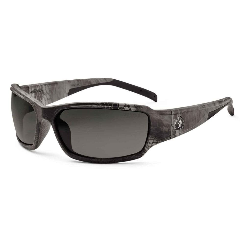 Ergodyne Skullerz Thor Safety Glasses with Polarized Smoke Lens, Kryptek Frame – 51331
