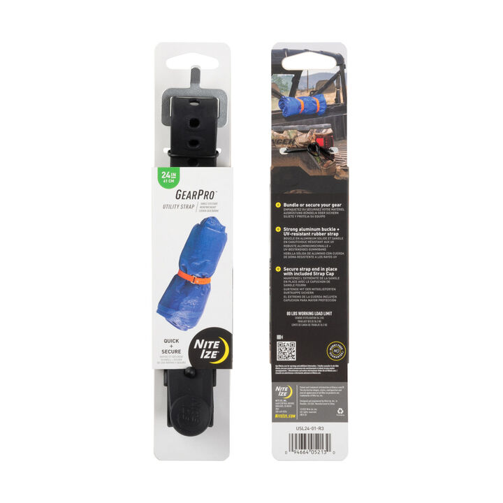 Nite Ize GearPro Utility Strap 24in Black, large image number 2