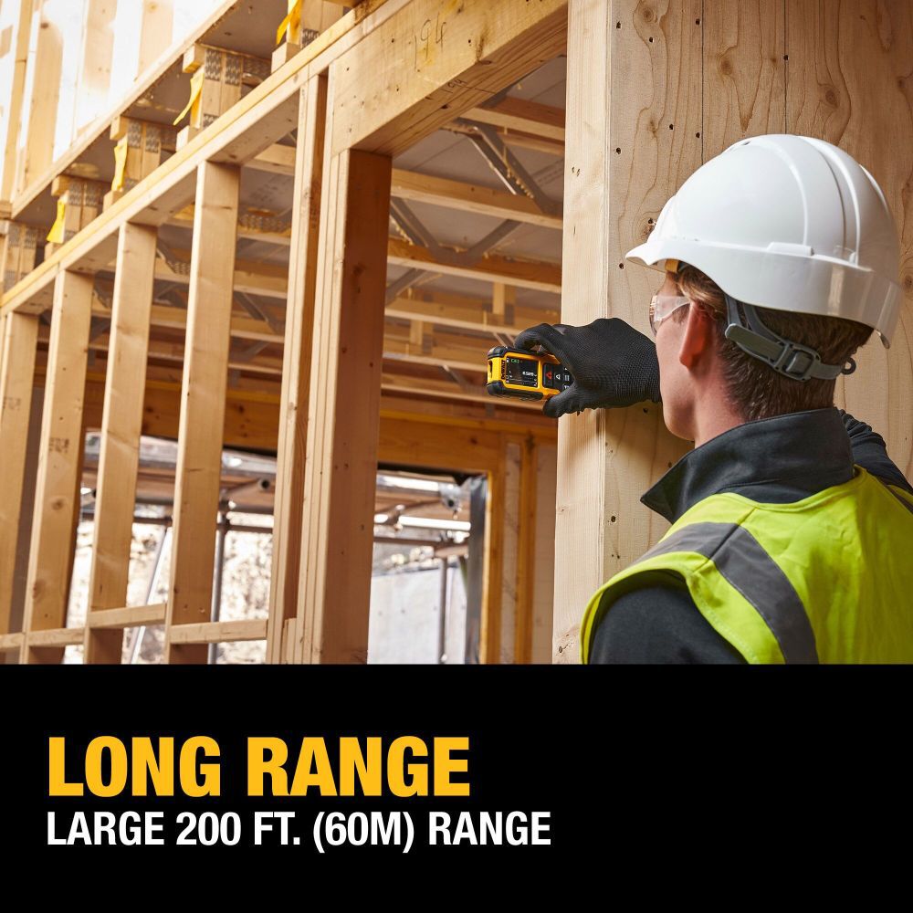 DEWALT 200 Ft Lithium-Ion Laser Distance Measurer, large image number 3