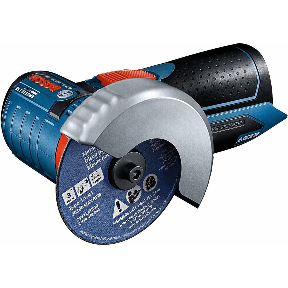 Bosch 12V Max 3in Angle Grinder Brushless (Bare Tool), large image number 1