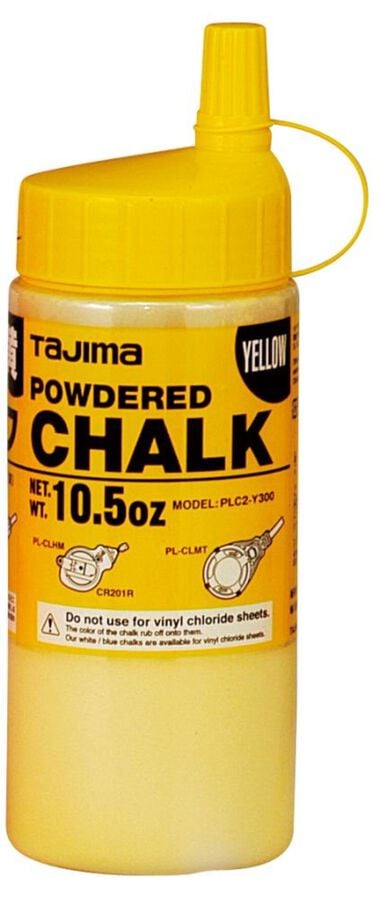 Tajima CHALK-RITE Ultra Fine Chalk 10.5 oz. Yellow, large image number 0