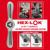 Milwaukee SAE & Metric Tap & Die PACKOUT Set with HEX-LOK 2-in-1 Handle 107 Pieces, small image number 4