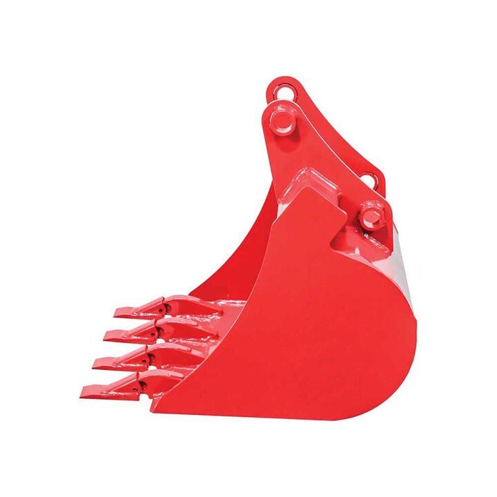 GreyWolf Attachments 20 Inch 4-Tooth Skid Steer Bucket, large image number 1