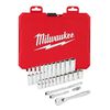 Milwaukee 1/4 in. Drive 26 pc. Ratchet & Socket Set - SAE, small image number 1