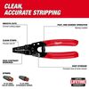 Milwaukee 10-24 AWG Compact Dipped Grip Wire Stripper & Cutter, small image number 2